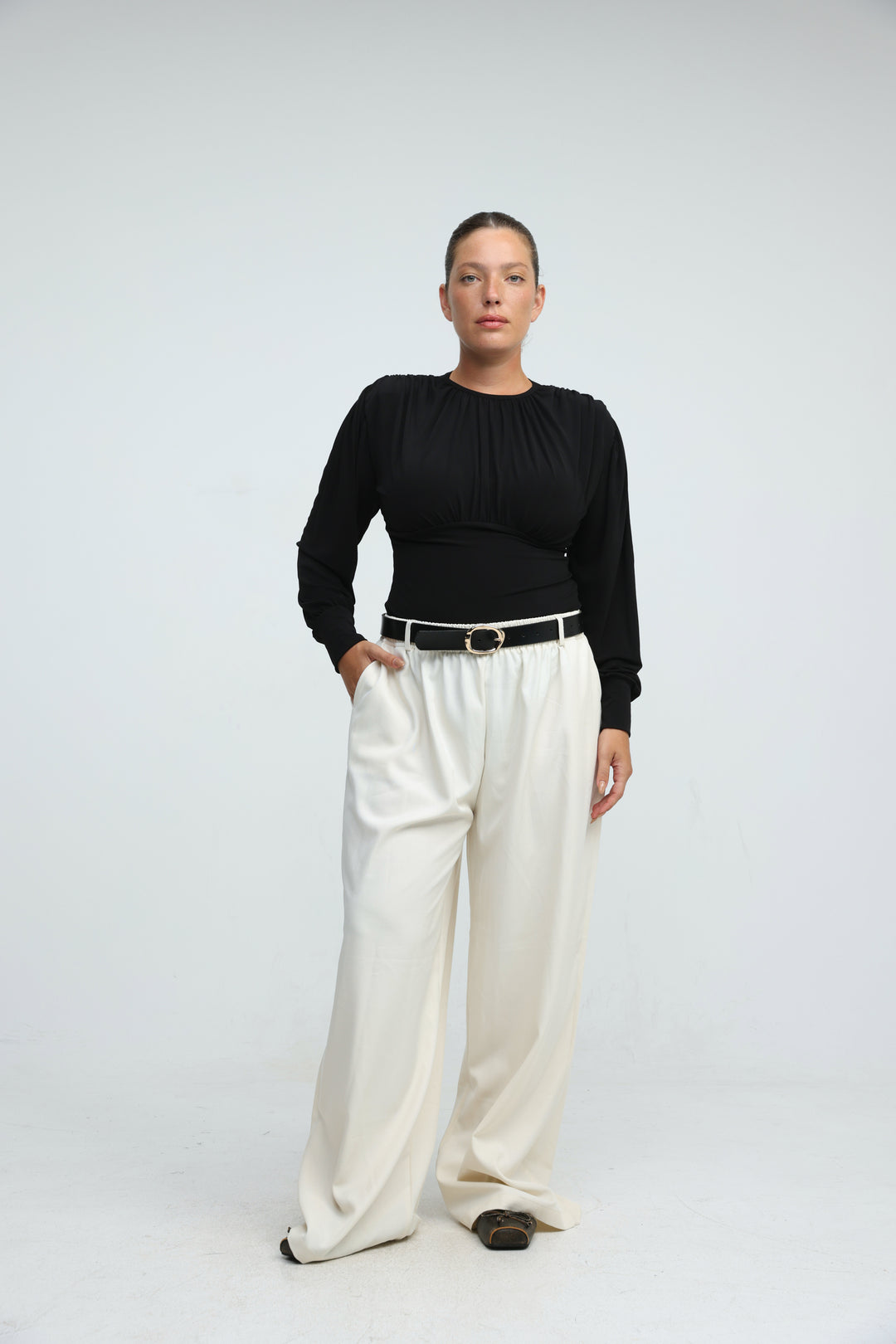 Reception Black Bodysuit