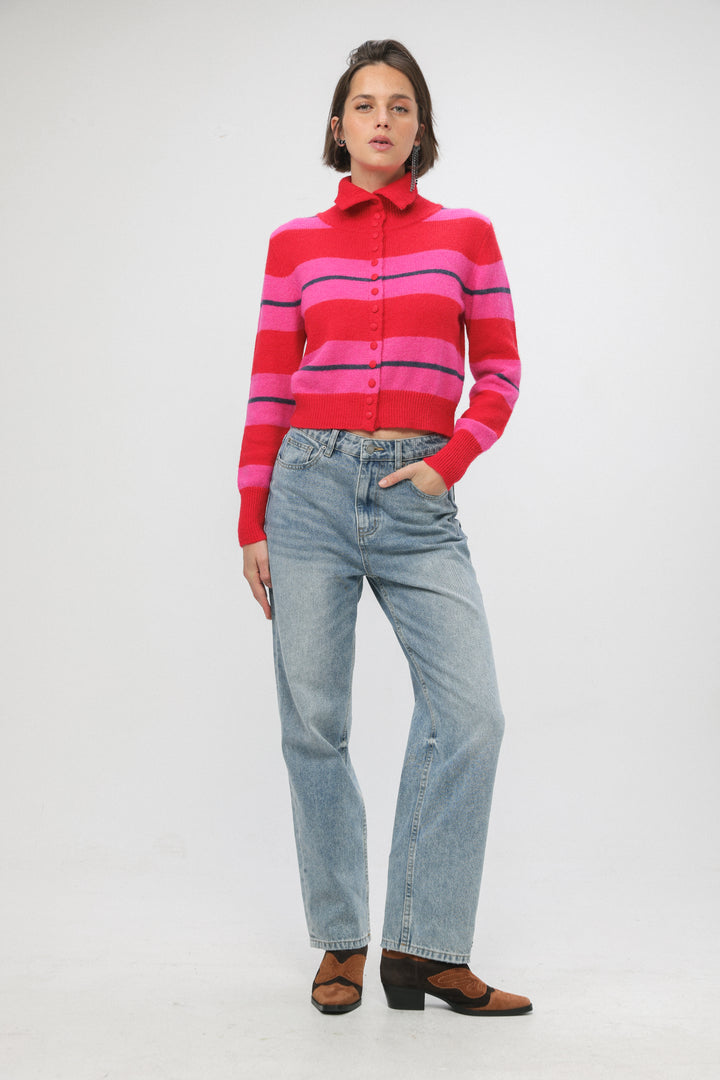 Secret Pink Striped Sweater