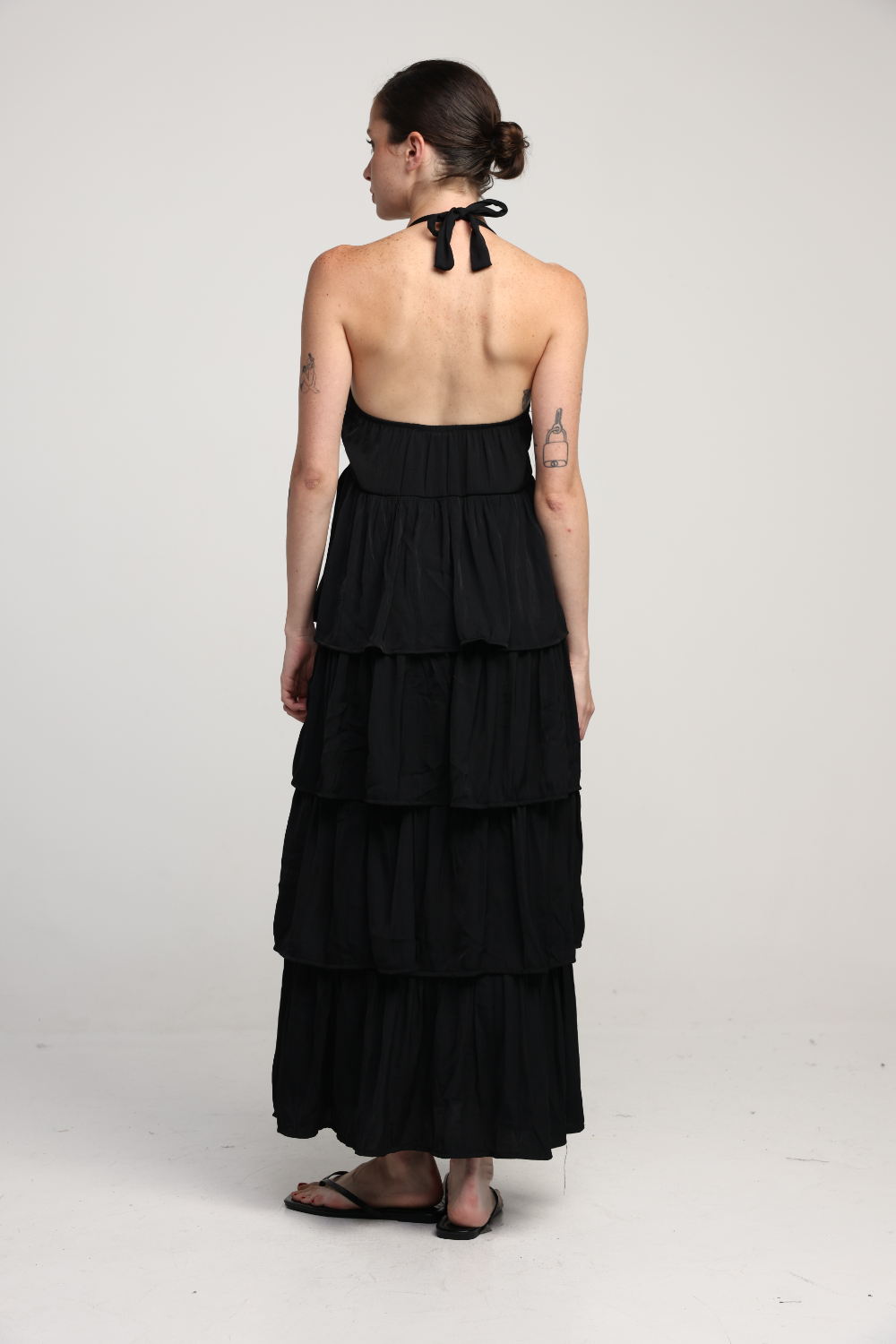 Congrats Black Maxi Dress