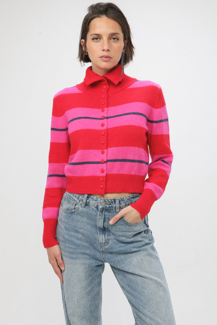Secret Pink Striped Sweater