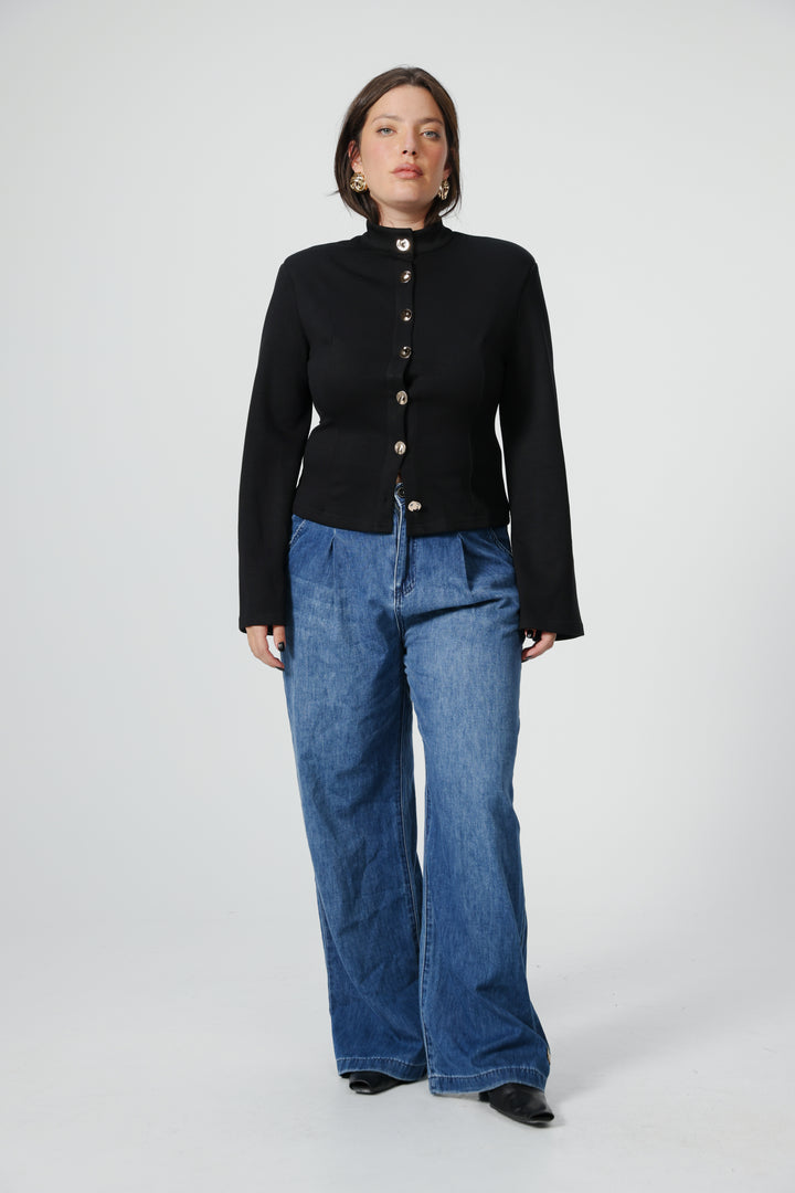 Ely Black Shirt