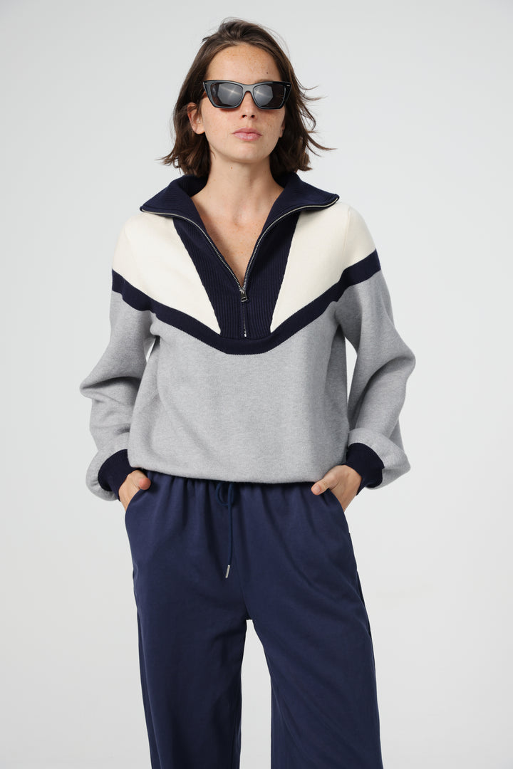 Peer Navy Sweater
