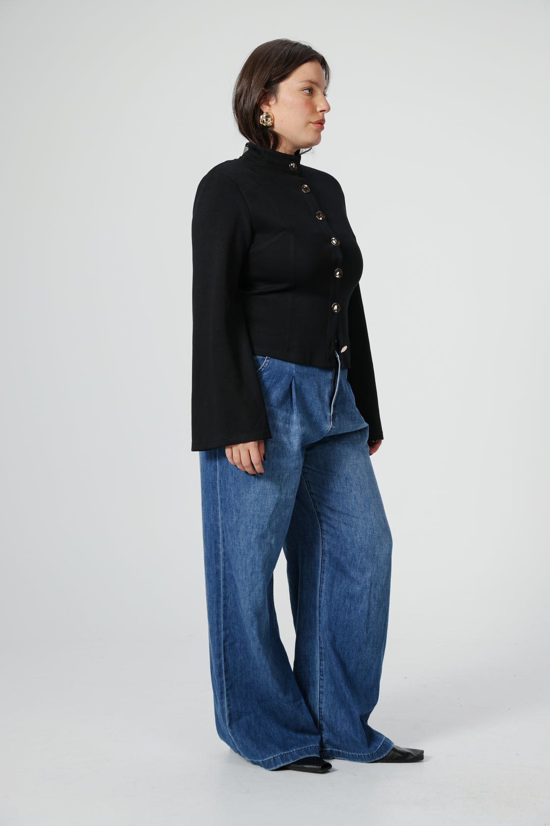 Ely Black Shirt