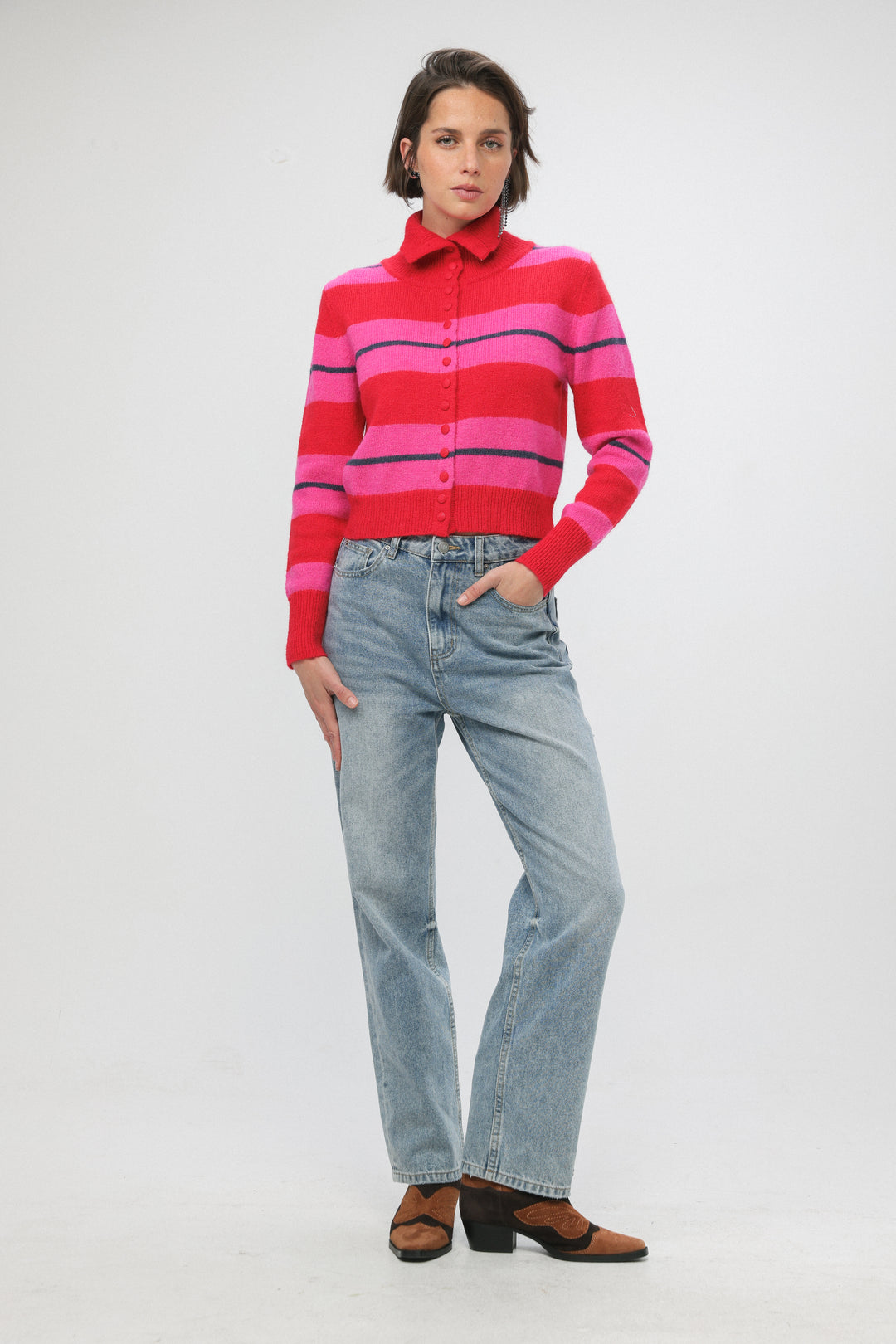 Secret Pink Striped Sweater