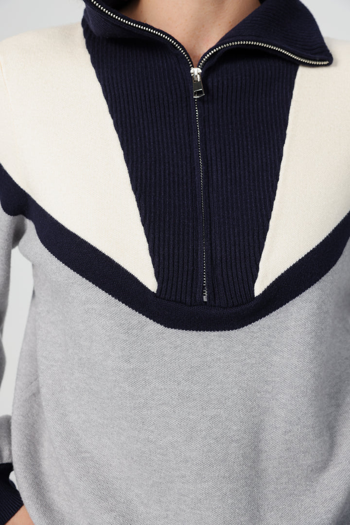 Peer Navy Sweater