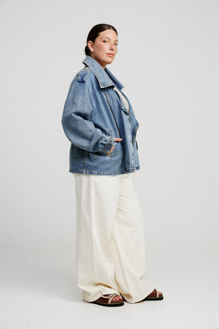 Cheers Blue Denim Jacket