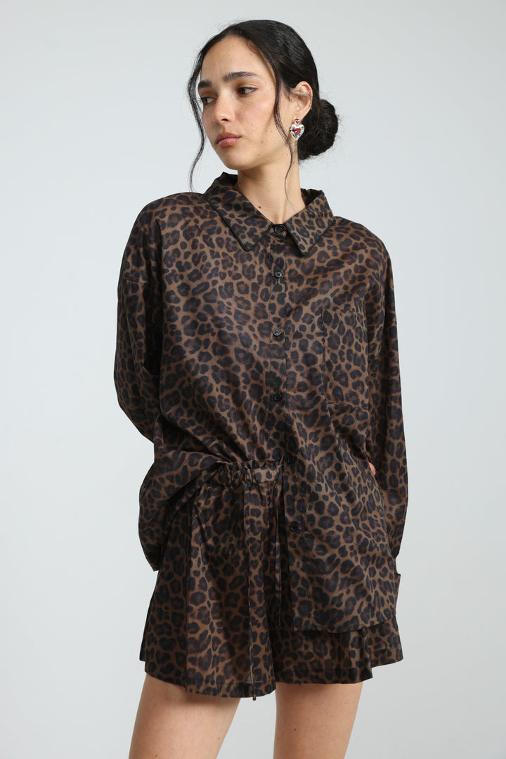 Twilight Leopard Shorts