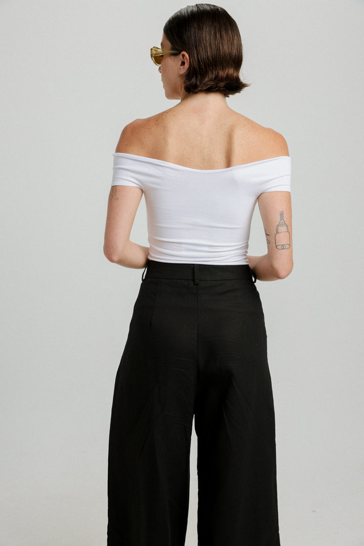 Noble White Off Shoulder Top