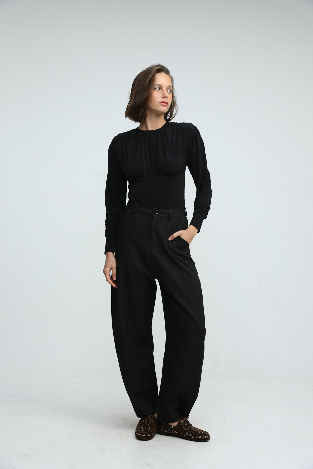 Reception Black Bodysuit