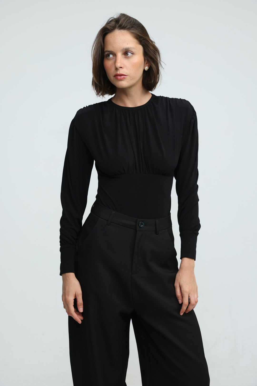 Reception Black Bodysuit