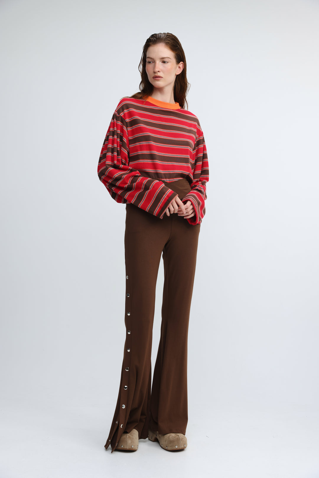 Sideline Brown Leggings