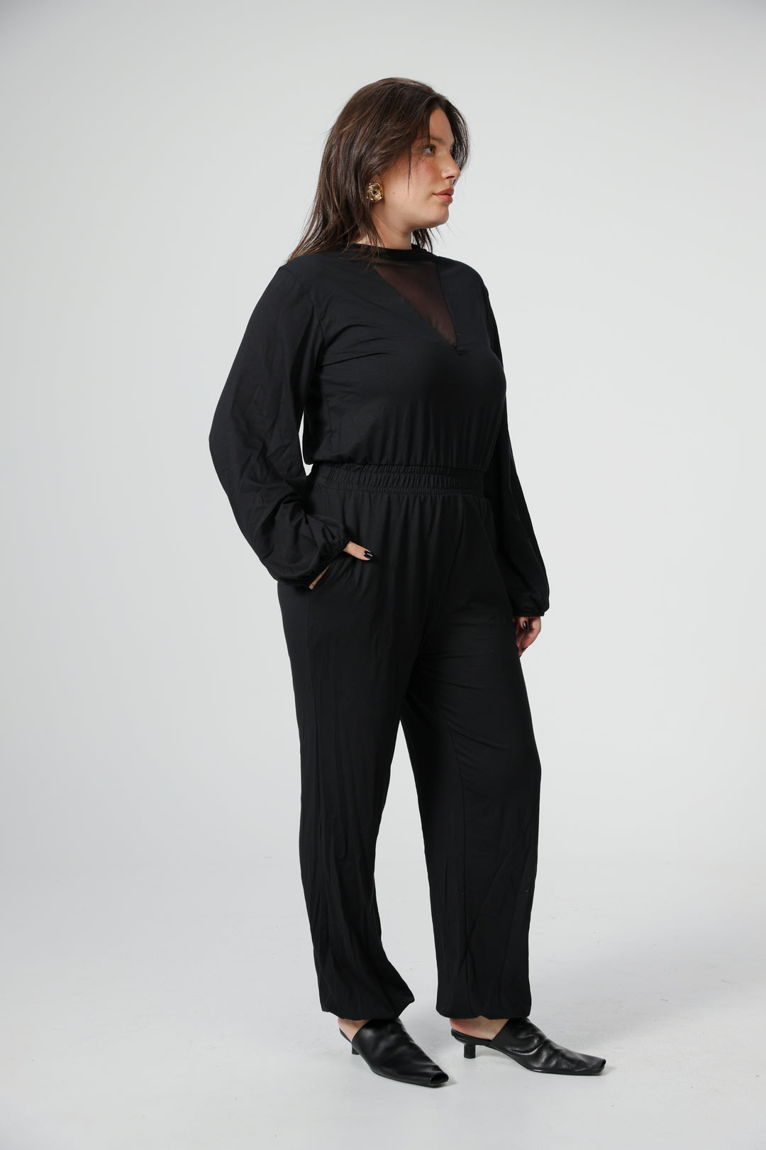 Field Black Jumpsuit