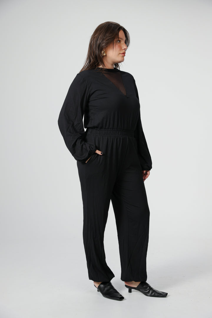 Field Black Jumpsuit