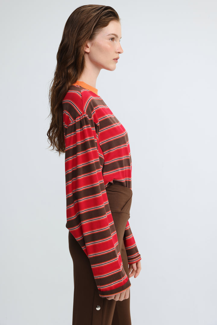 Ace Red Striped Shirt