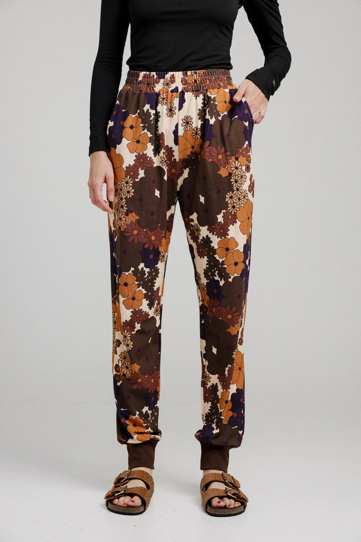 Comfort Floral Joggers