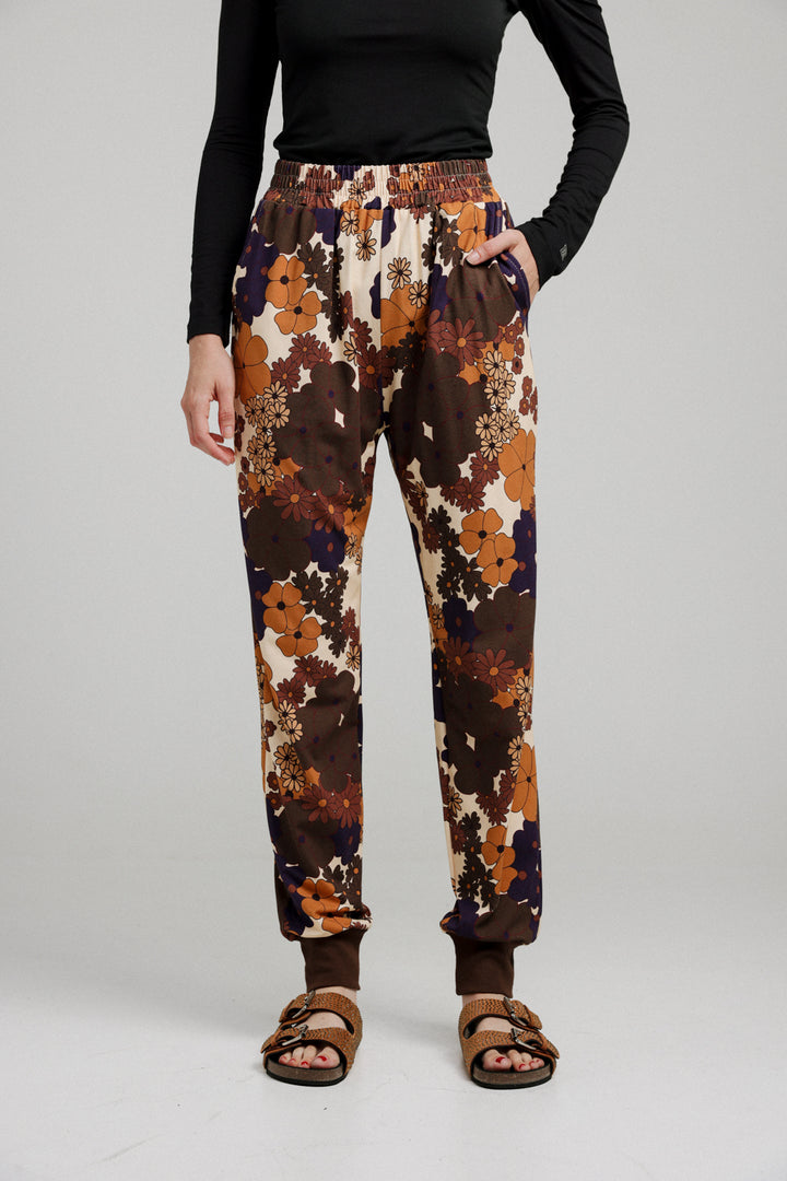 Comfort Floral Joggers