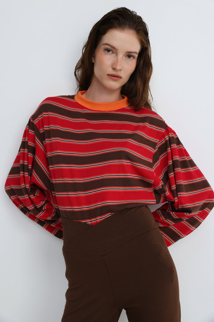 Ace Red Striped Shirt