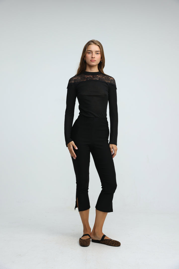 Quarter Black Bottoms