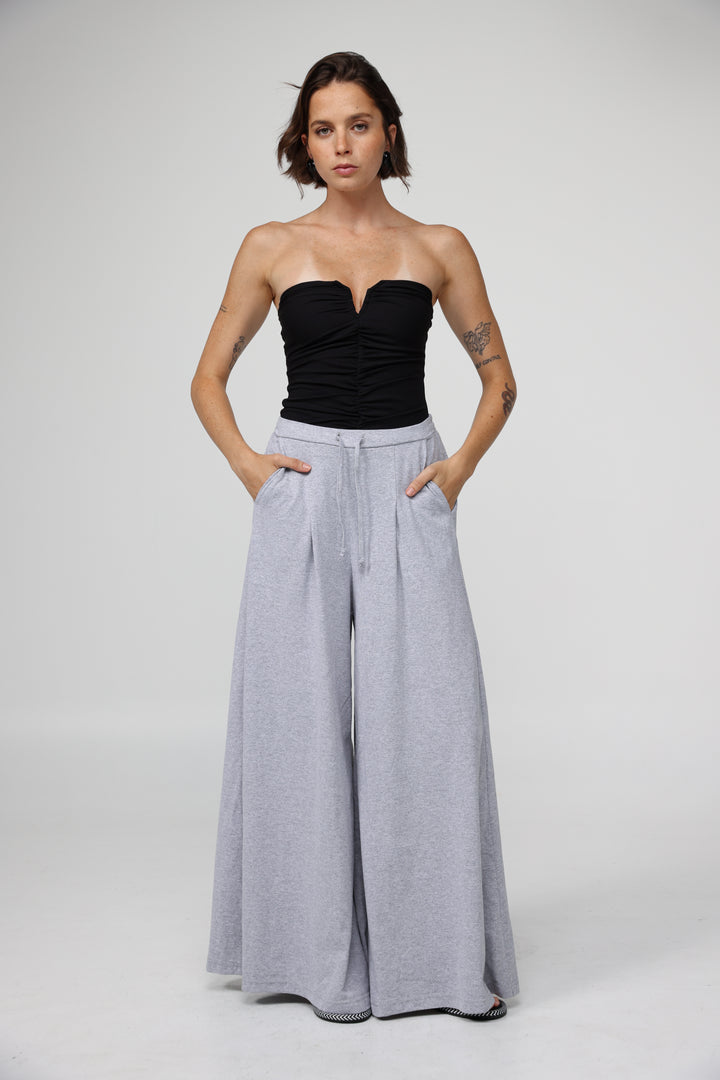 Take Grey Wide Bottoms