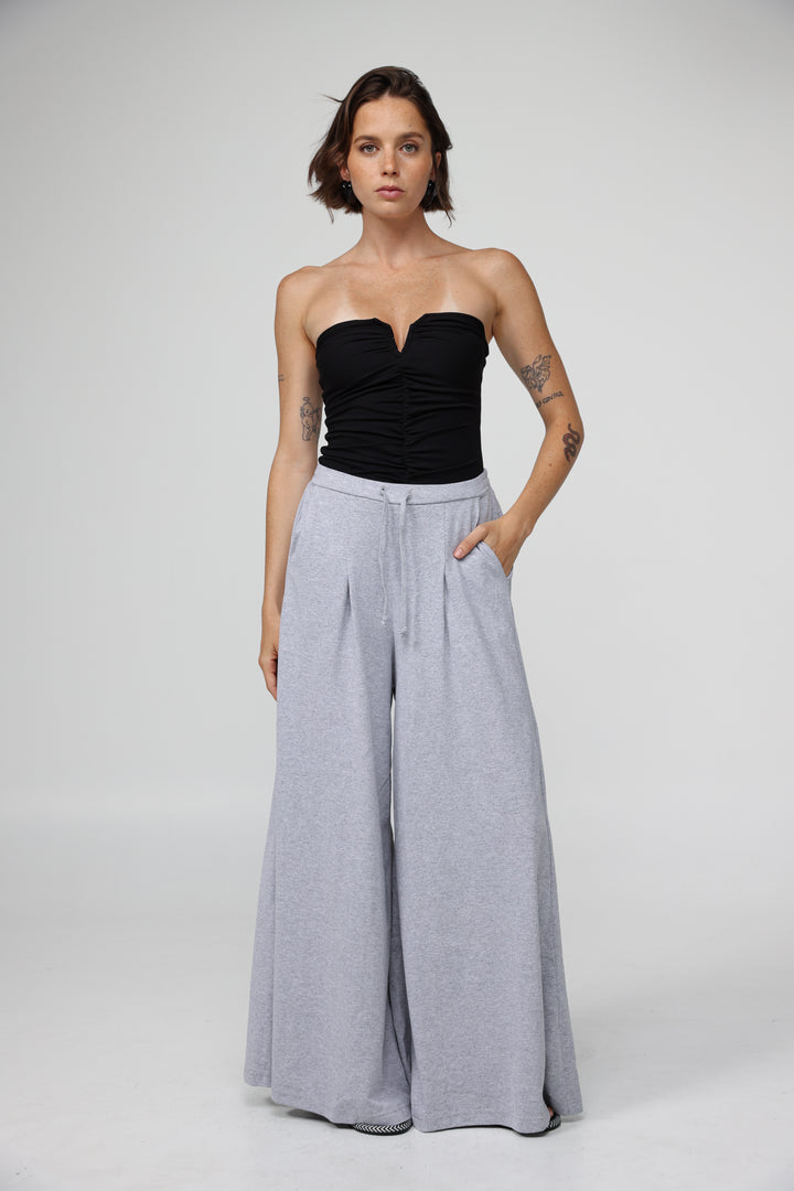 Take Grey Wide Bottoms