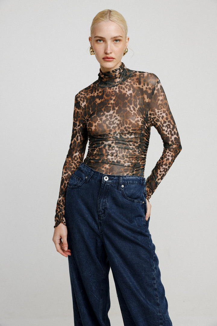 Self Leopard Bodysuit