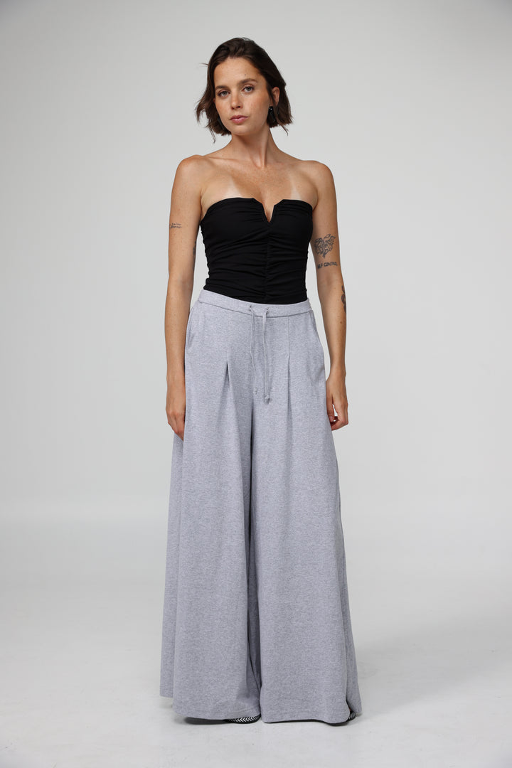 Take Grey Wide Bottoms