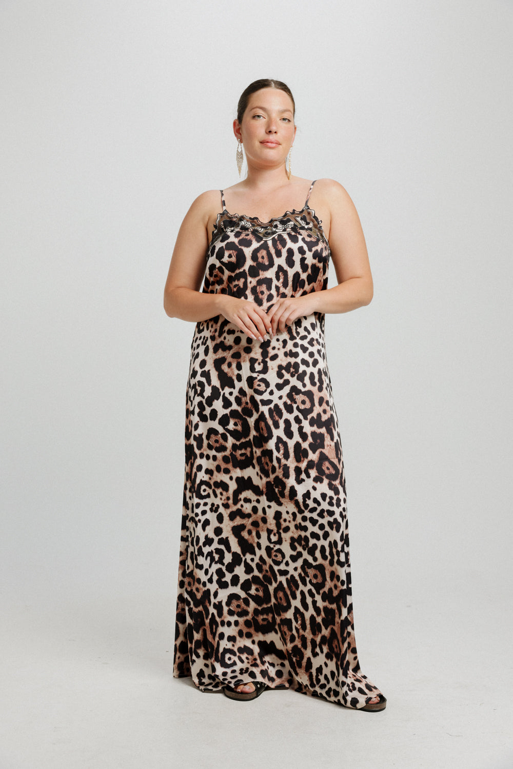 Lace Leopard Dress