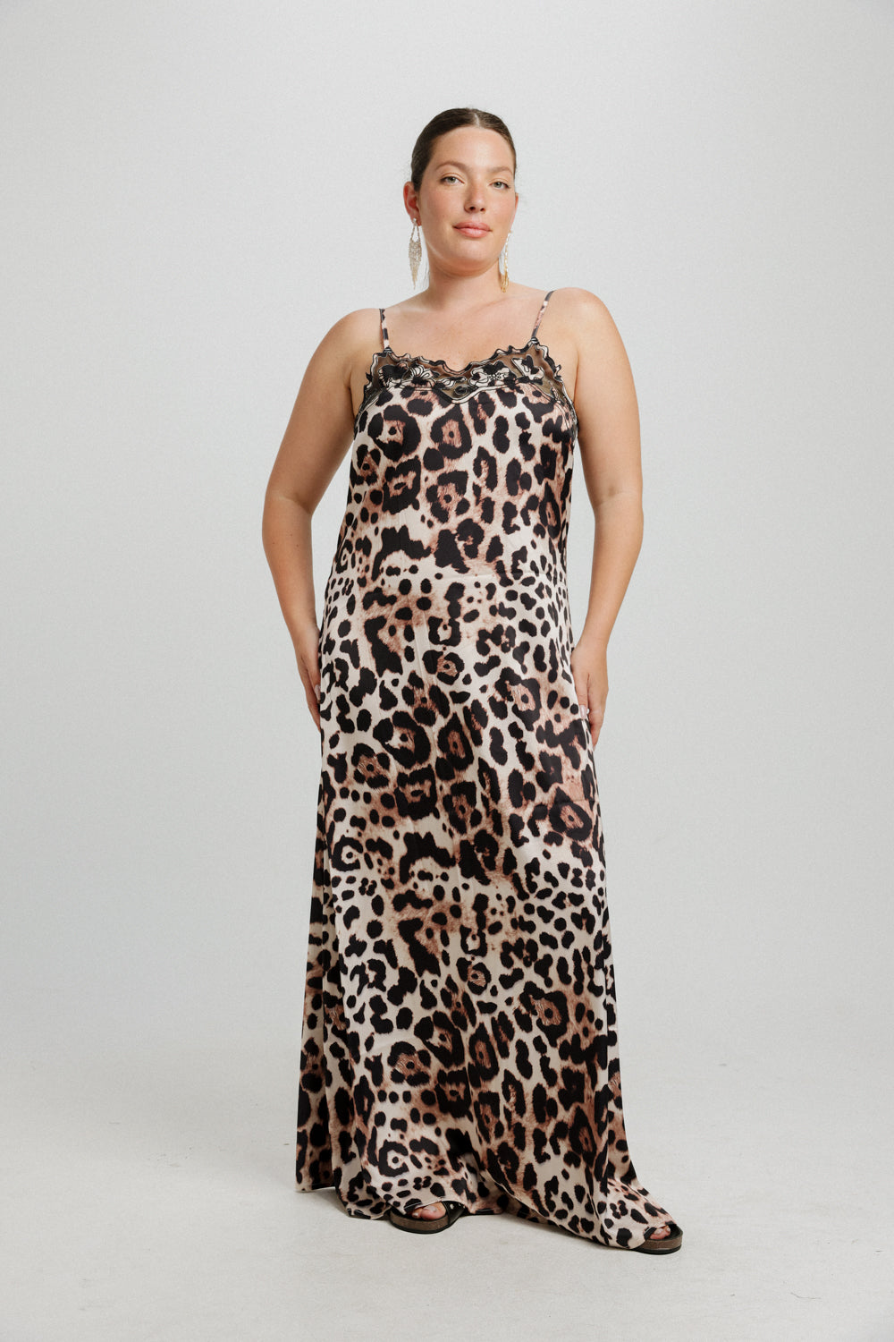 Lace Leopard Dress