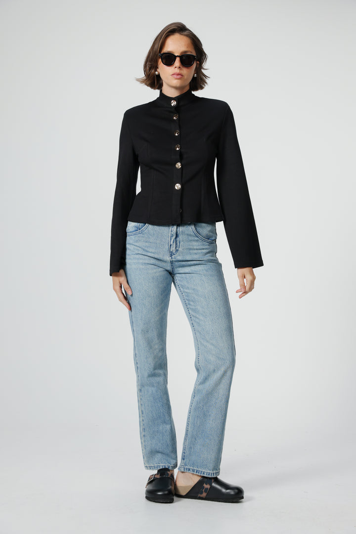 Ely Black Shirt