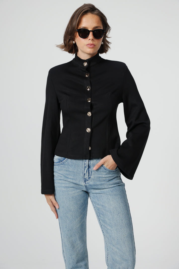 Ely Black Shirt