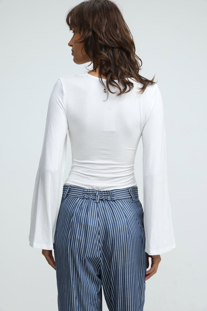 Duplicate White Bodysuit
