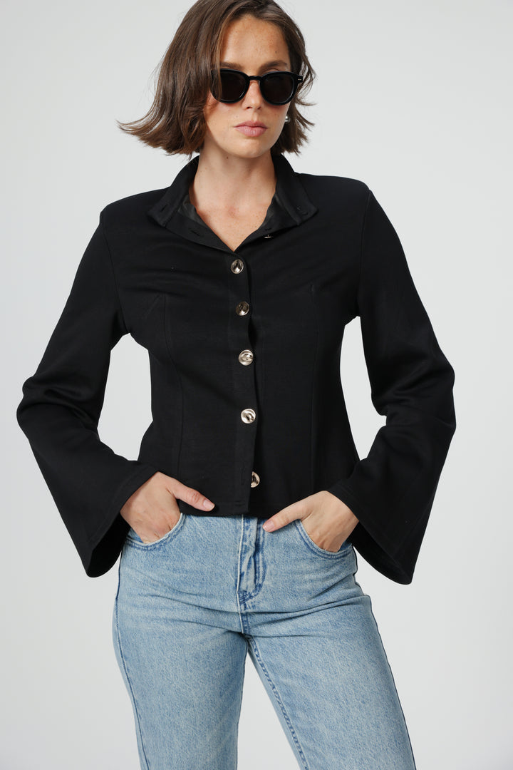 Ely Black Shirt