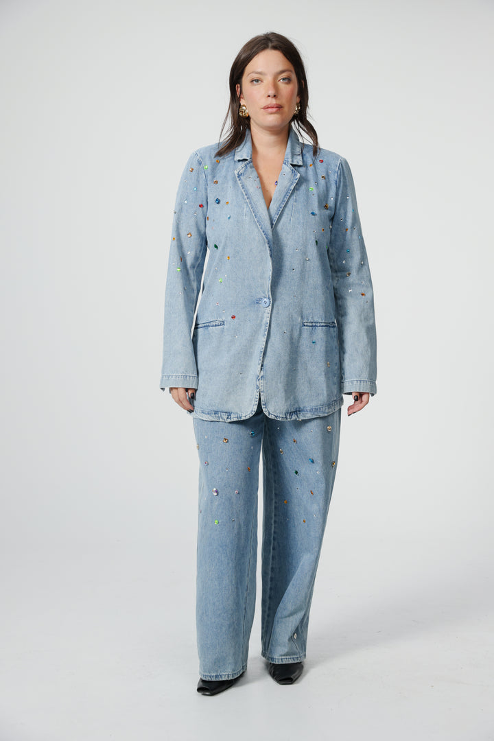 Ruby Blue Denim Blazer
