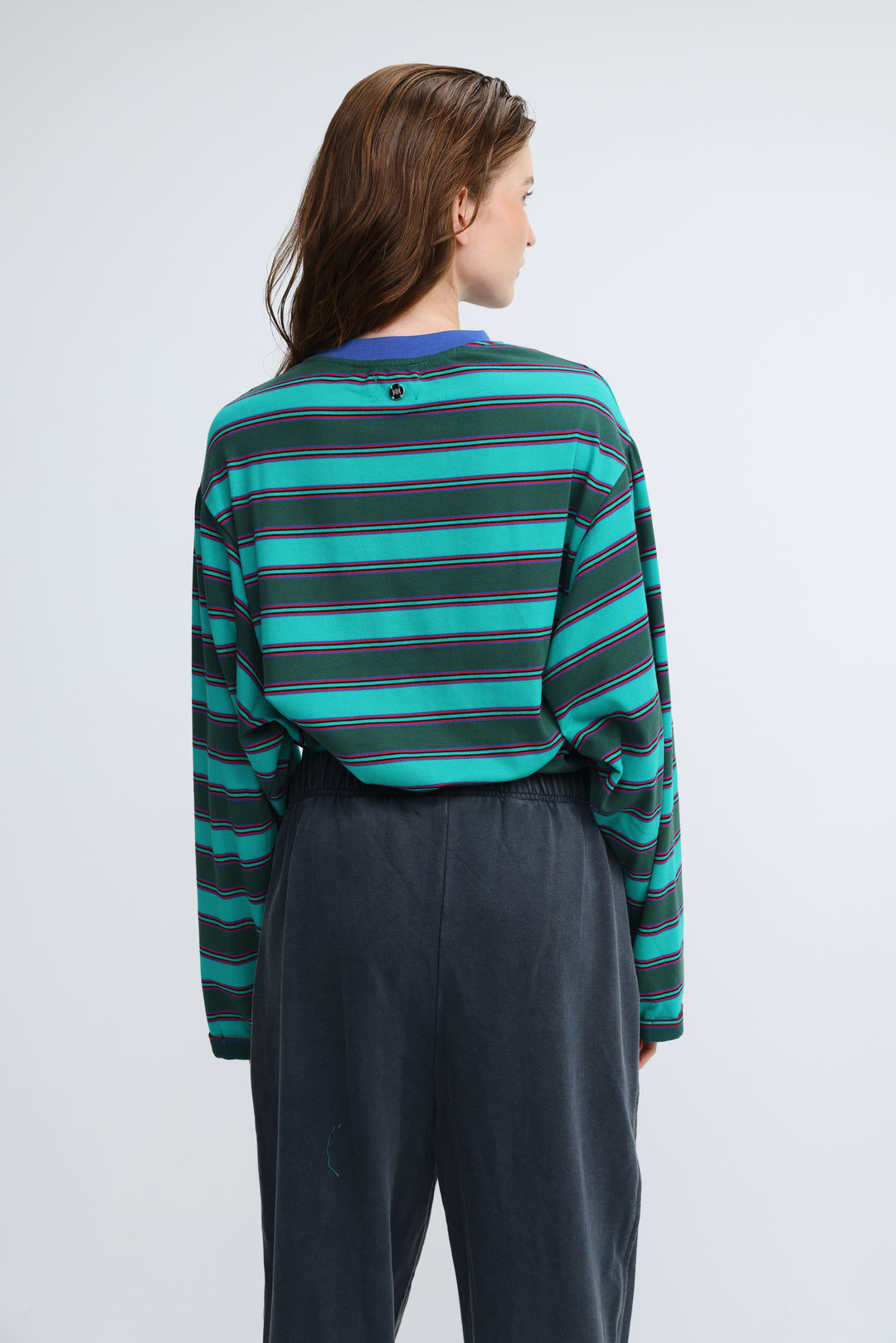 Ace Green Striped Shirt