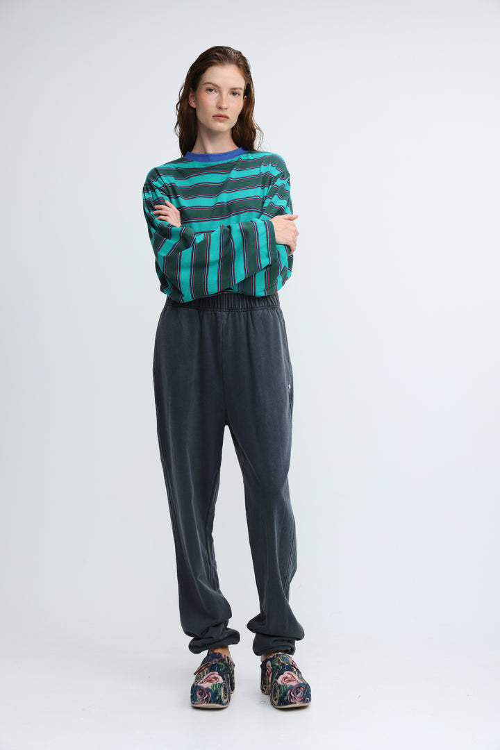 Ace Green Striped Shirt