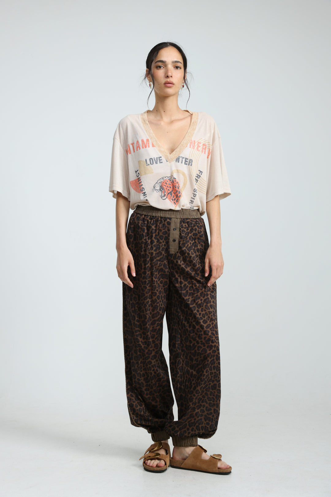 Energy Leopard Bottoms
