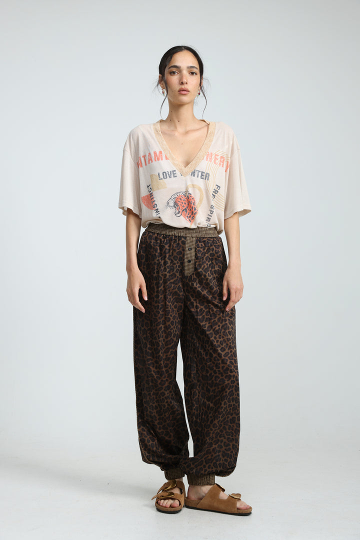 Energy Leopard Bottoms