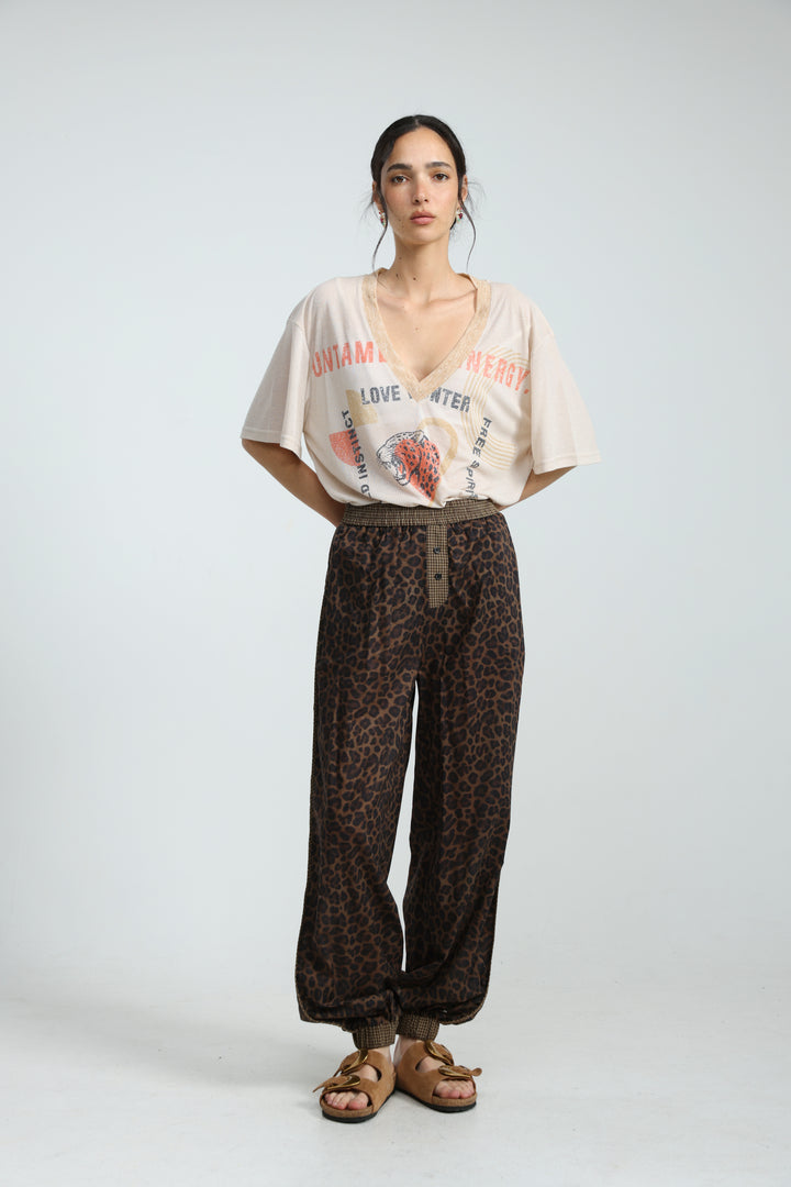 Energy Leopard Bottoms