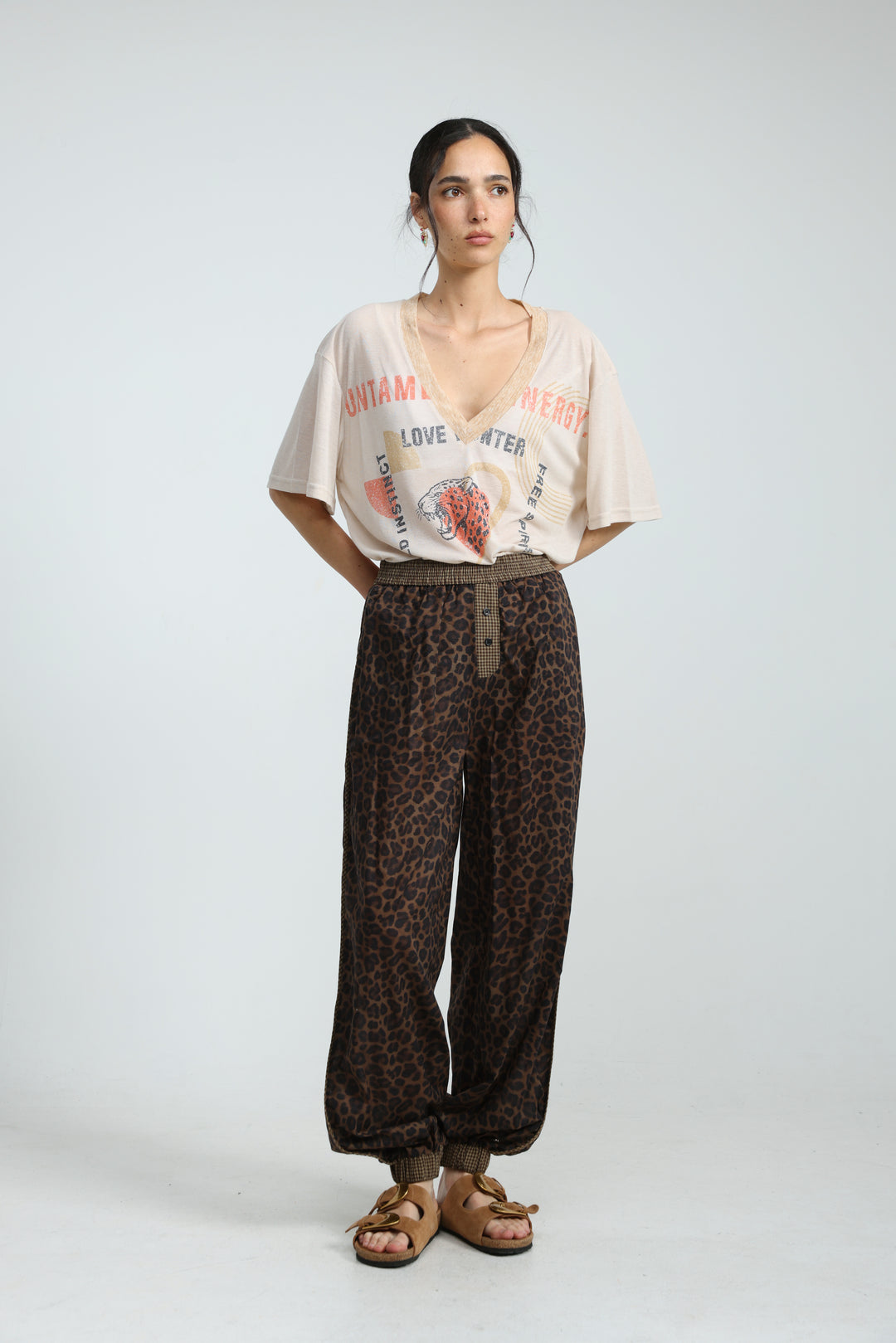 Energy Leopard Bottoms