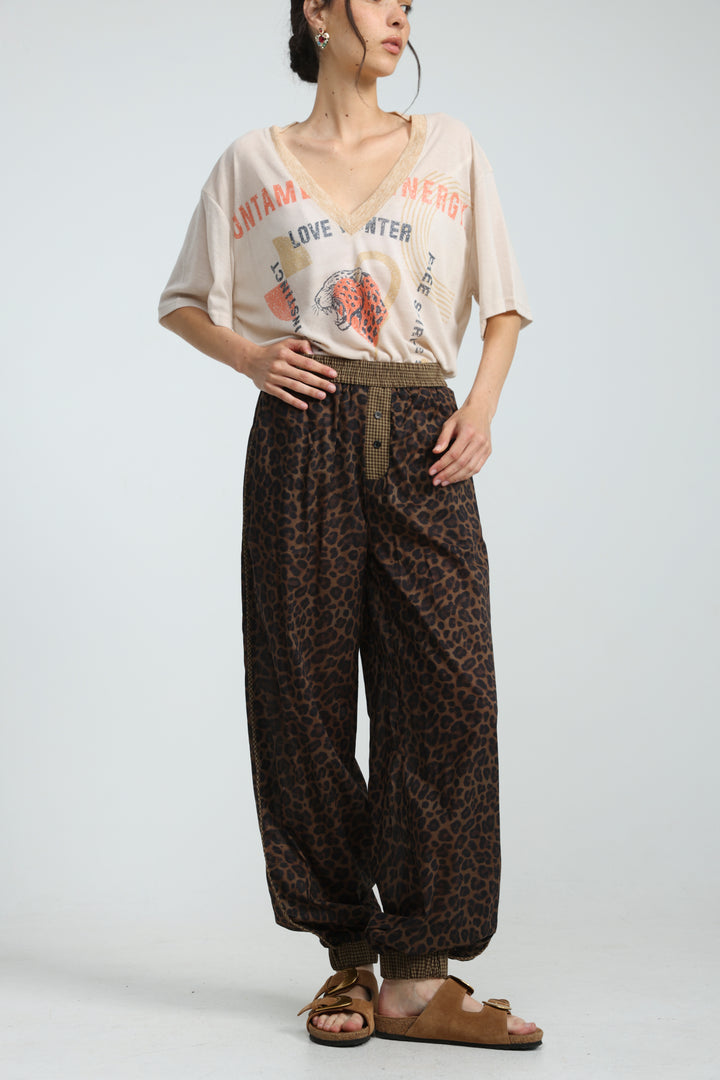 Energy Leopard Bottoms