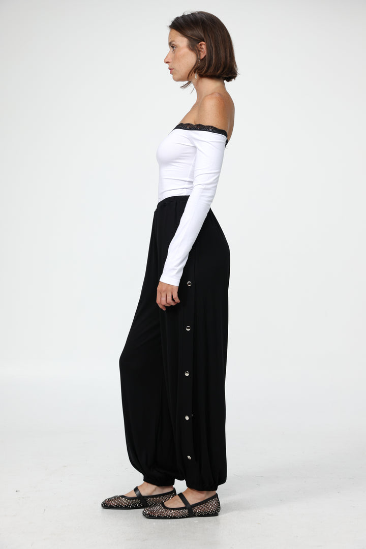 Player White Off Shoulder Top