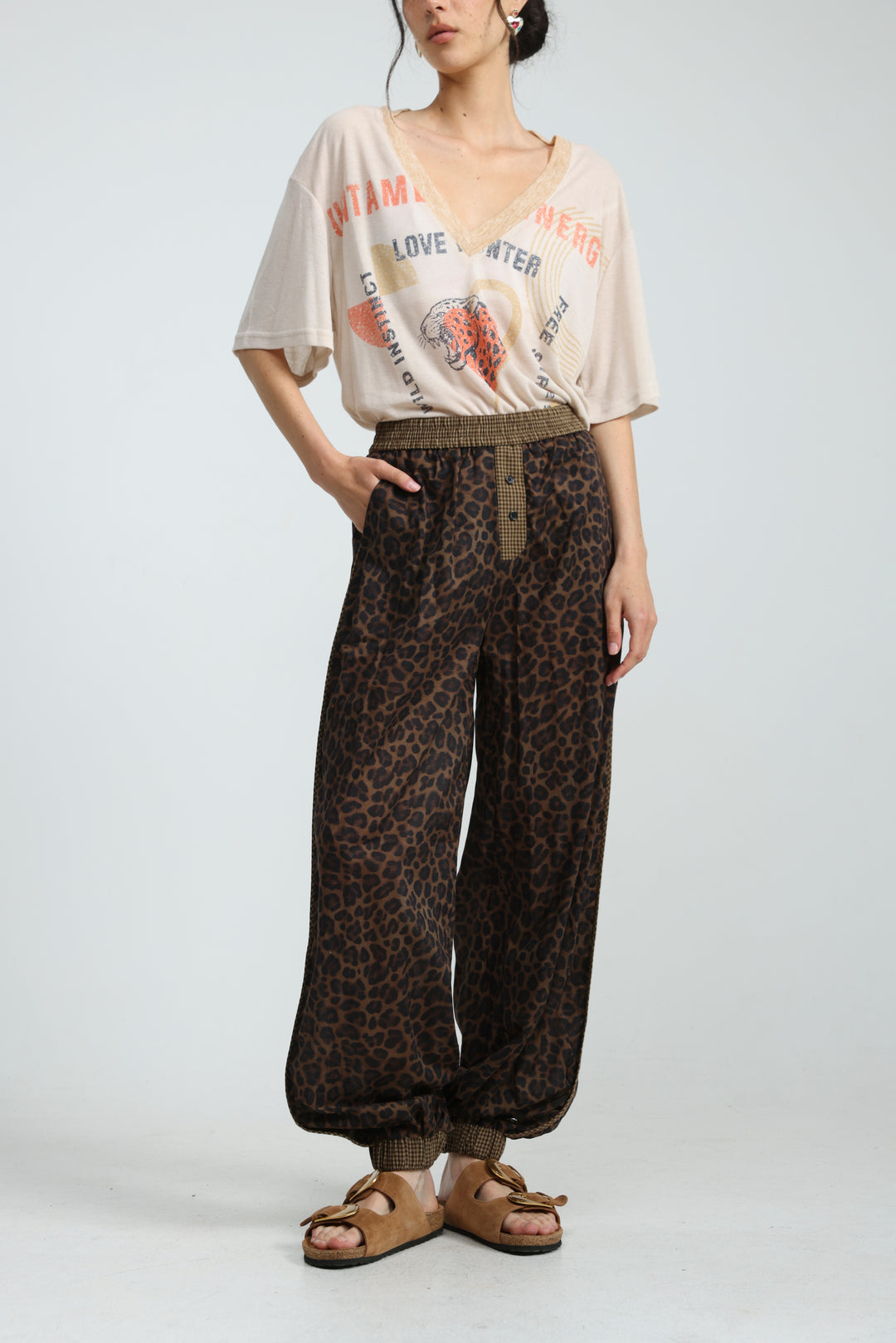 Energy Leopard Bottoms