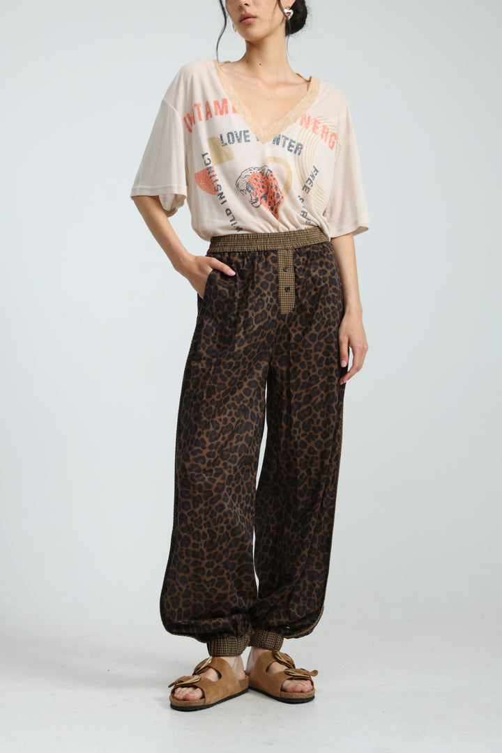 Energy Leopard Bottoms