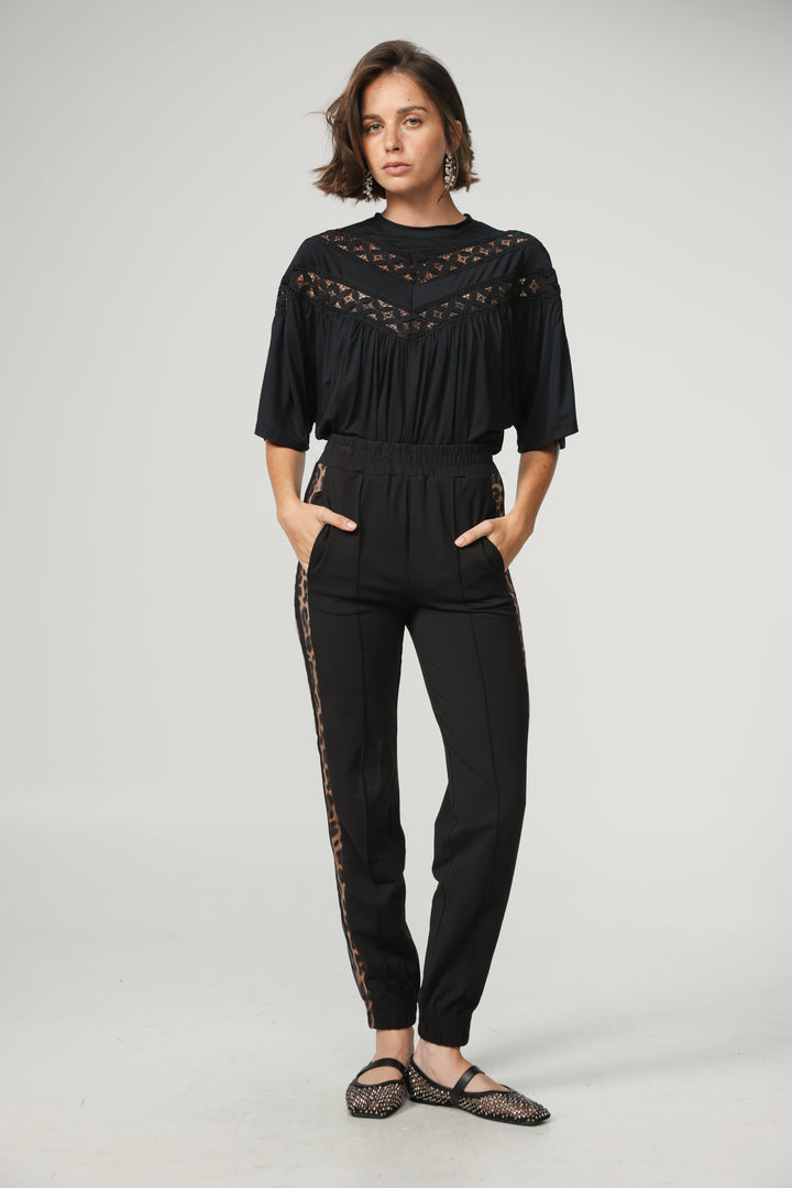 Boho Black T-Shirt