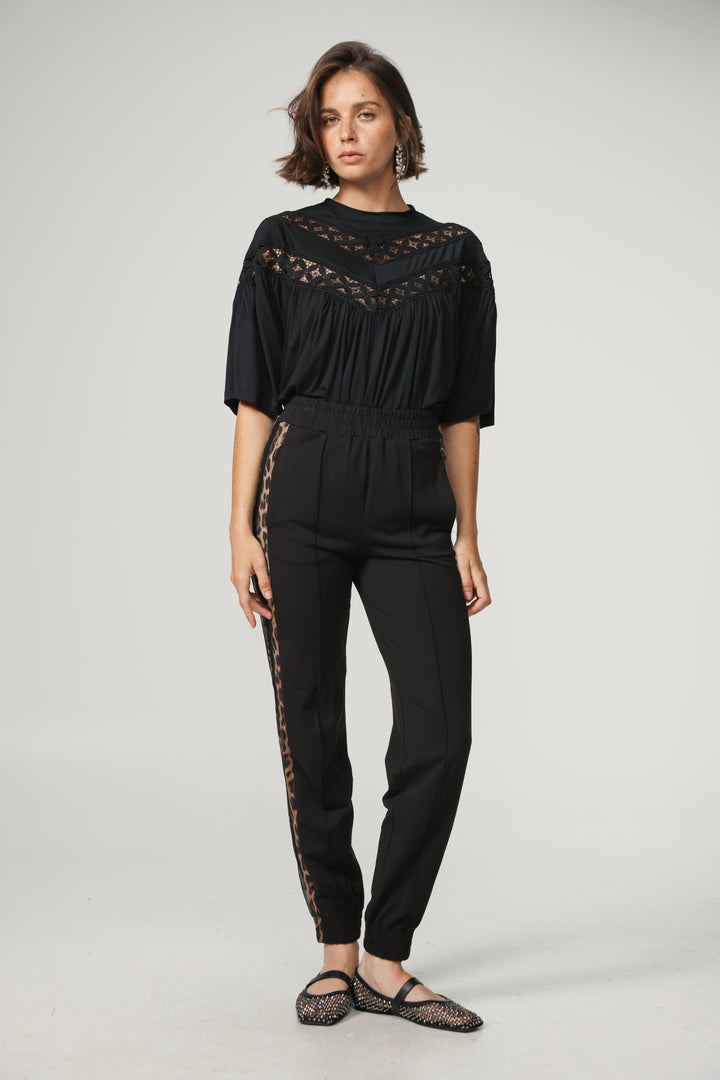 Boho Black T-Shirt