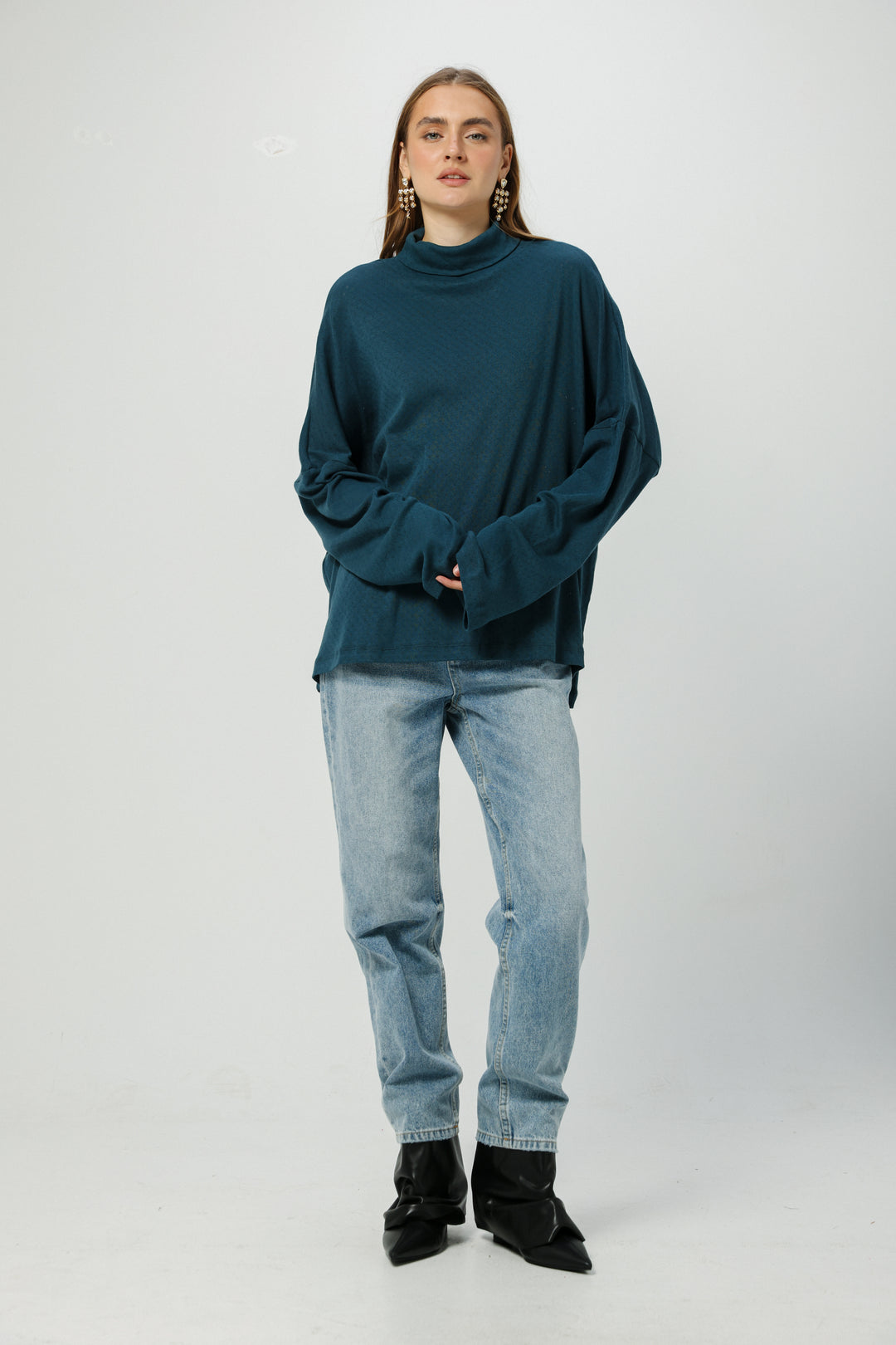 Wanted Teal Jumper