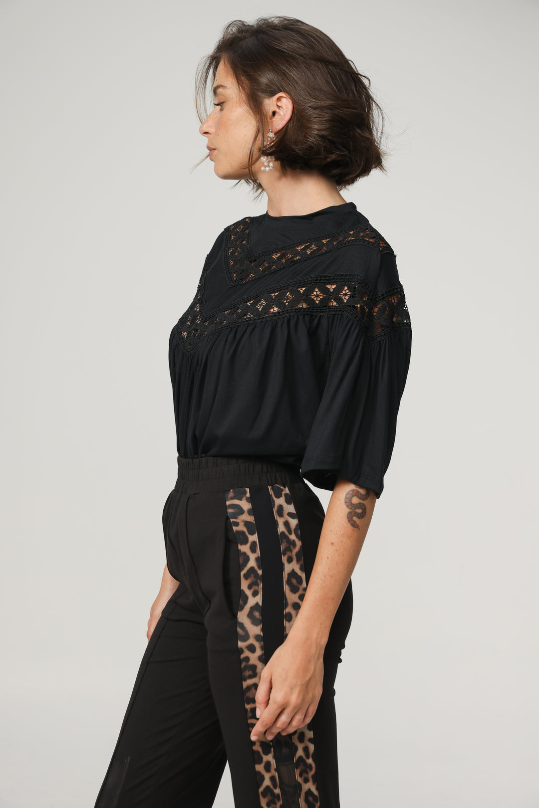 Boho Black T-Shirt