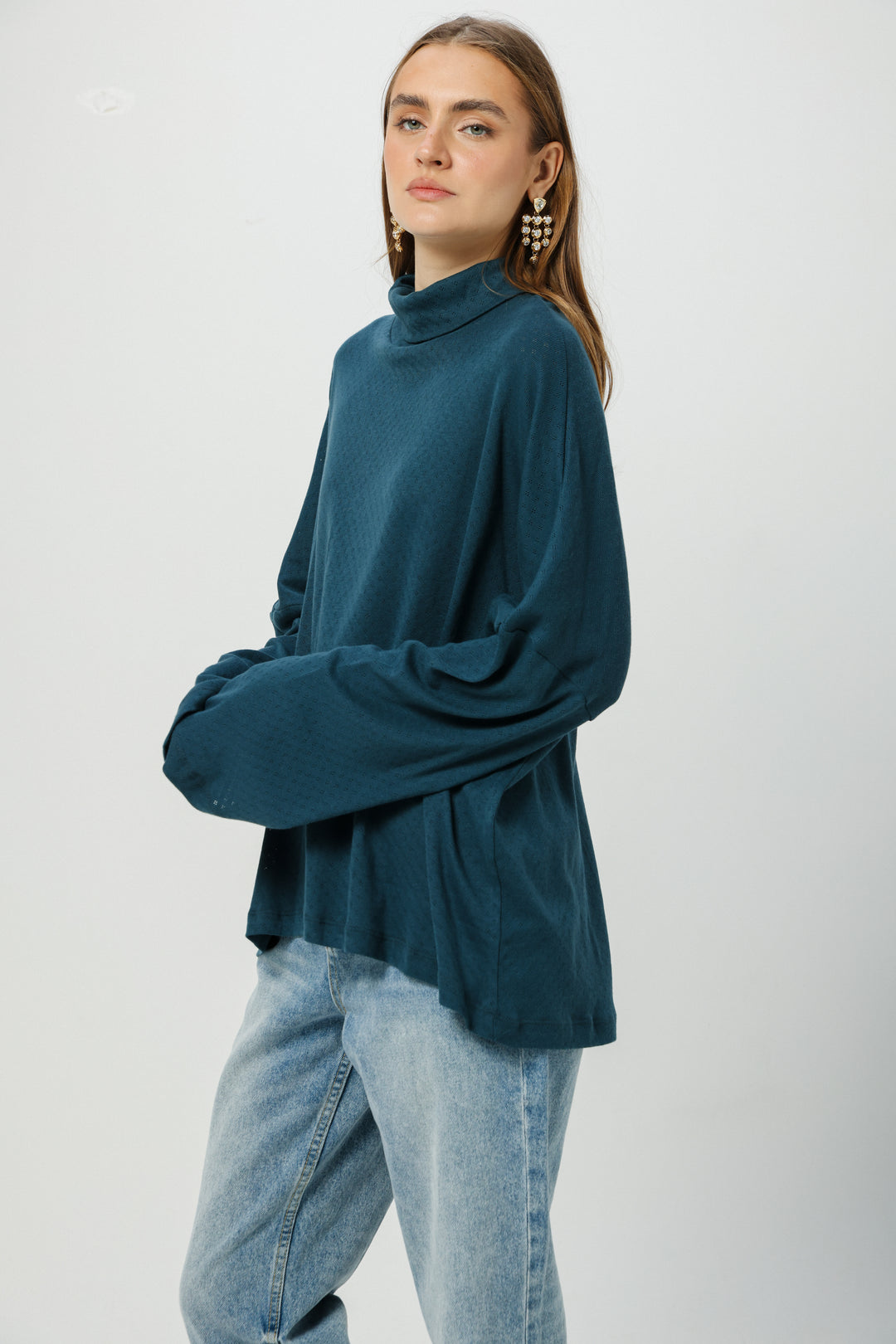 Wanted Teal Jumper