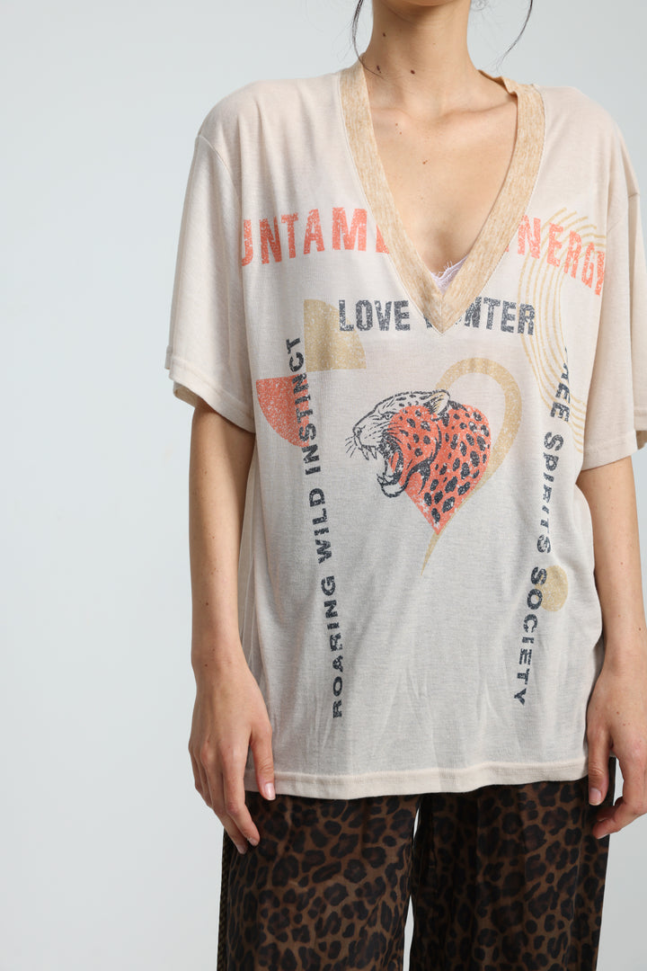Jungle Beige V T-Shirt