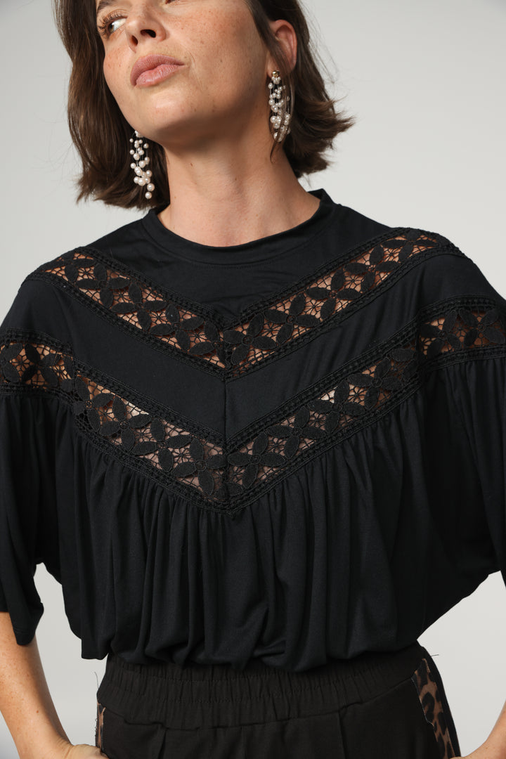Boho Black T-Shirt